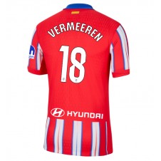 Atletico Madrid Arthur Vermeeren #18 Hemmatröja 2024-25 Korta ärmar